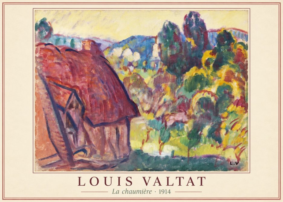 Louis Valtat La Chaumière No2 - Juliste