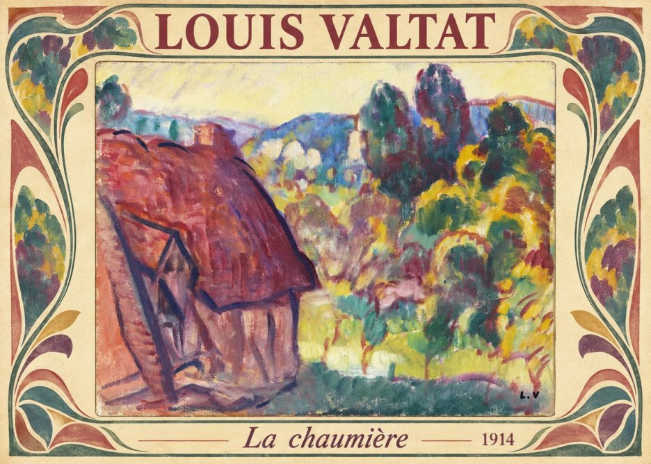 Louis Valtat La Chaumière No4 - Juliste