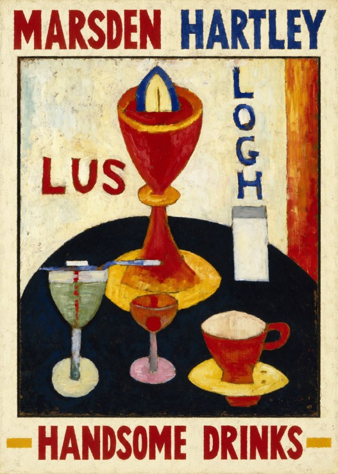 Marsden Hartley Handsome Drinks No1 - Juliste
