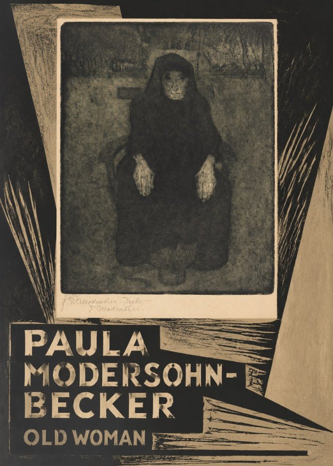 Paula Modersohn-Becker Old Woman No5 - Juliste