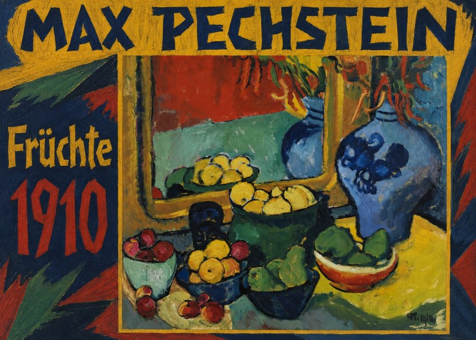 Max Pechstein Früchte 1910 No1 - Juliste