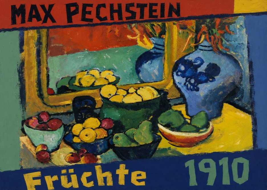 Max Pechstein Früchte 1910 No4 - Juliste