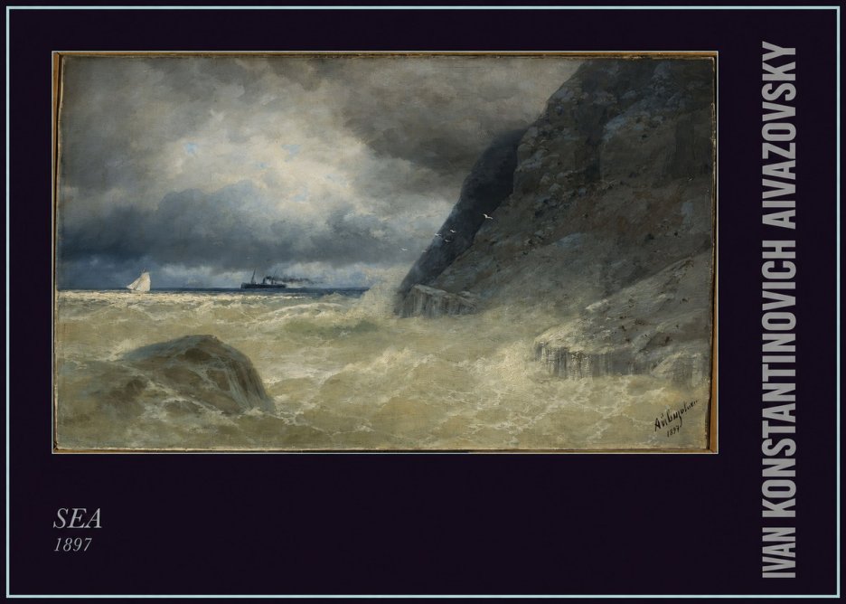Ivan Konstantinovich Aivazovsky Sea No6 - Juliste