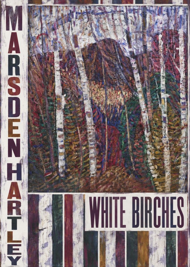 Marsden Hartley White Birches No2 - Juliste