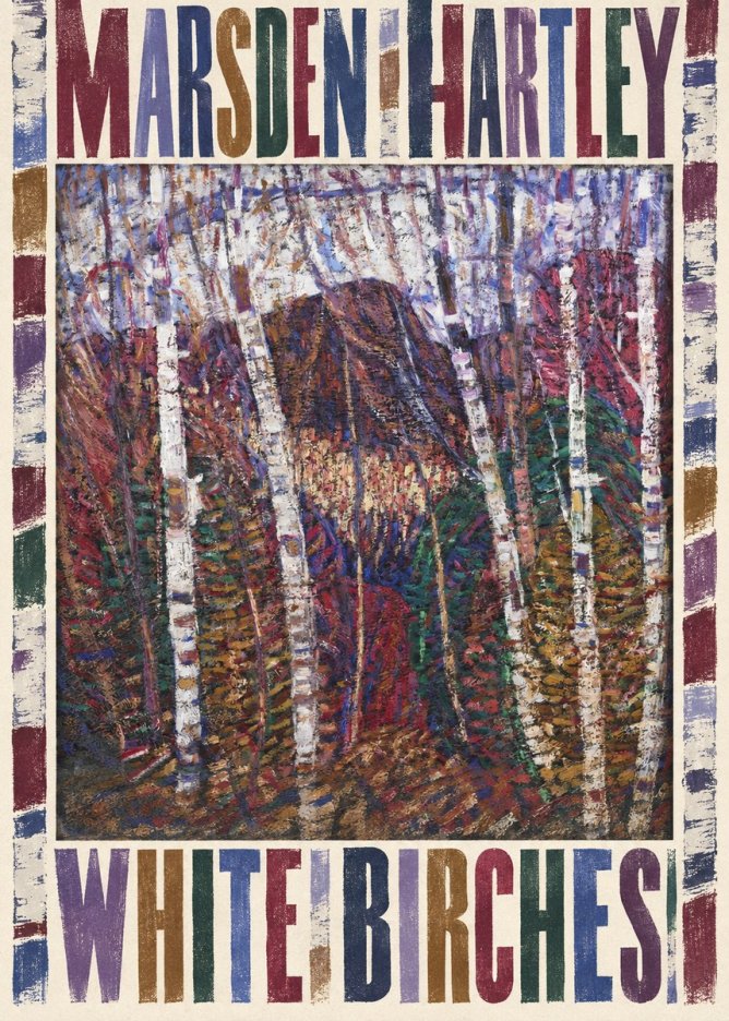 Marsden Hartley White Birches No5 - Juliste