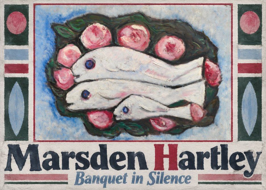 Marsden Hartley Banquet in Silence No1 - Juliste