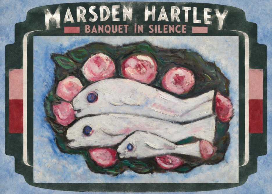 Marsden Hartley Banquet in Silence No3 - Juliste