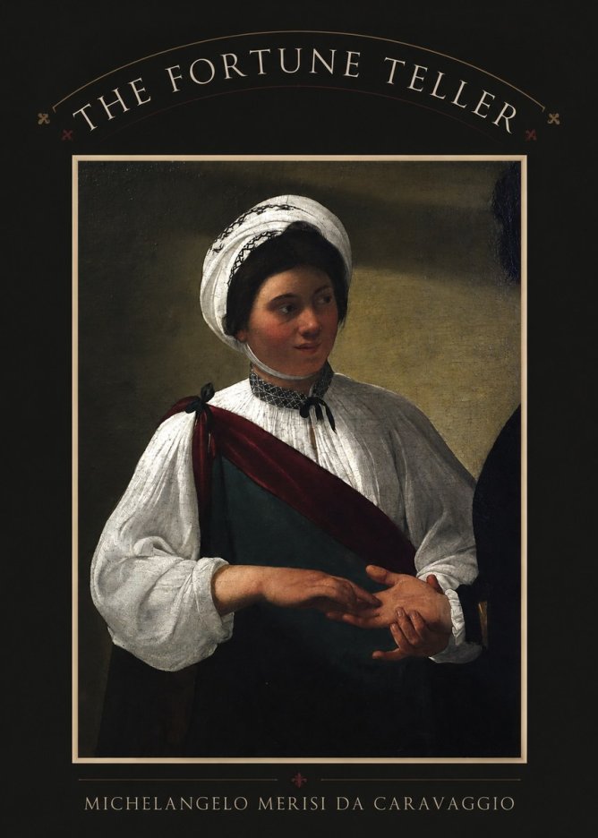 Michelangelo Merisi da Caravaggio The Fortune Teller IV No3 - Juliste