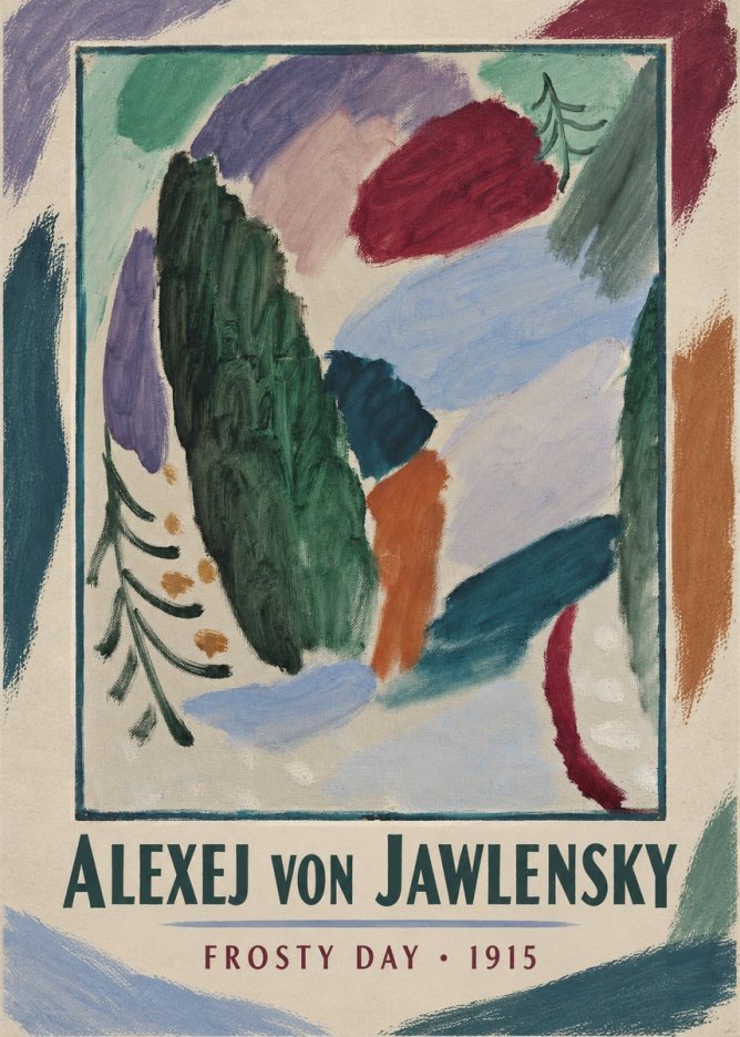 Alexej von Jawlensky Frosty Day No1 - Juliste