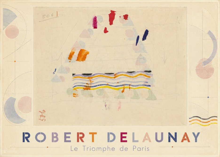 Robert Delaunay Le Triomphe De Paris V No1 - Juliste