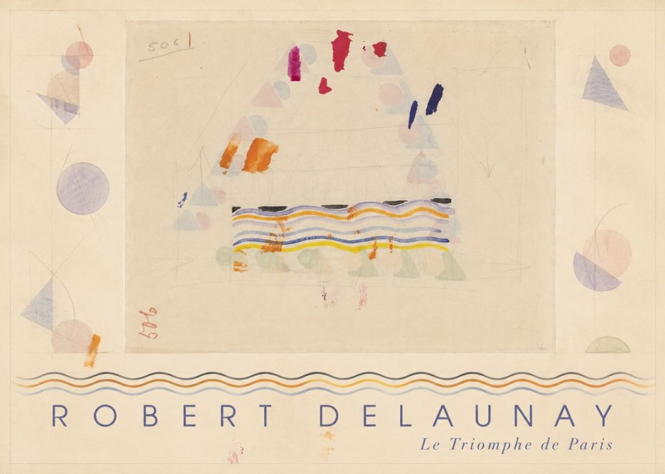 Robert Delaunay Le Triomphe De Paris V No6 - Juliste
