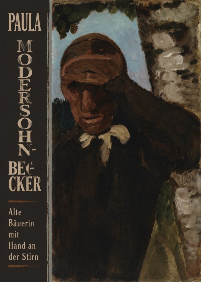Paula Modersohn-Becker Alte Bäuerin Mit Hand an Der Stirn No6 - Juliste