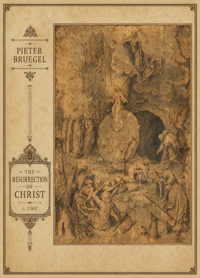 Pieter Bruegel The Resurrection of Christ No3 - Juliste