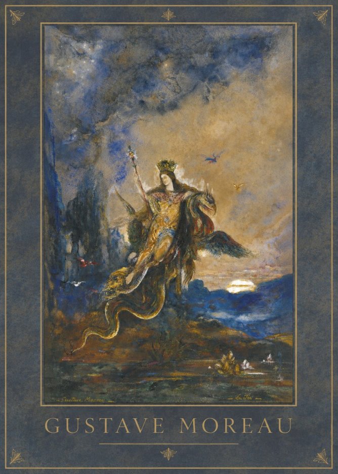 Gustave Moreau Les Fées No1 - Juliste