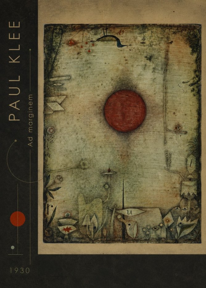 Paul Klee Ad Marginem No2 - Juliste