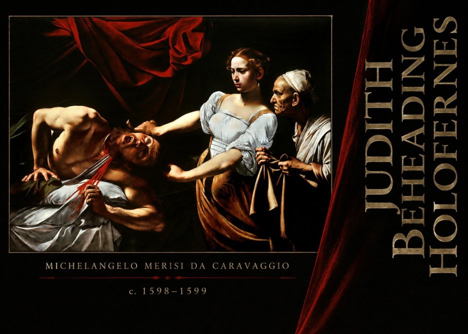 Michelangelo Merisi da Caravaggio Judith Beheading Holofernes IV No6 - Juliste