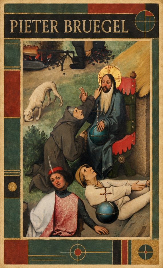 Pieter Bruegel The Adoration of the Magi - Detail No6 - Juliste