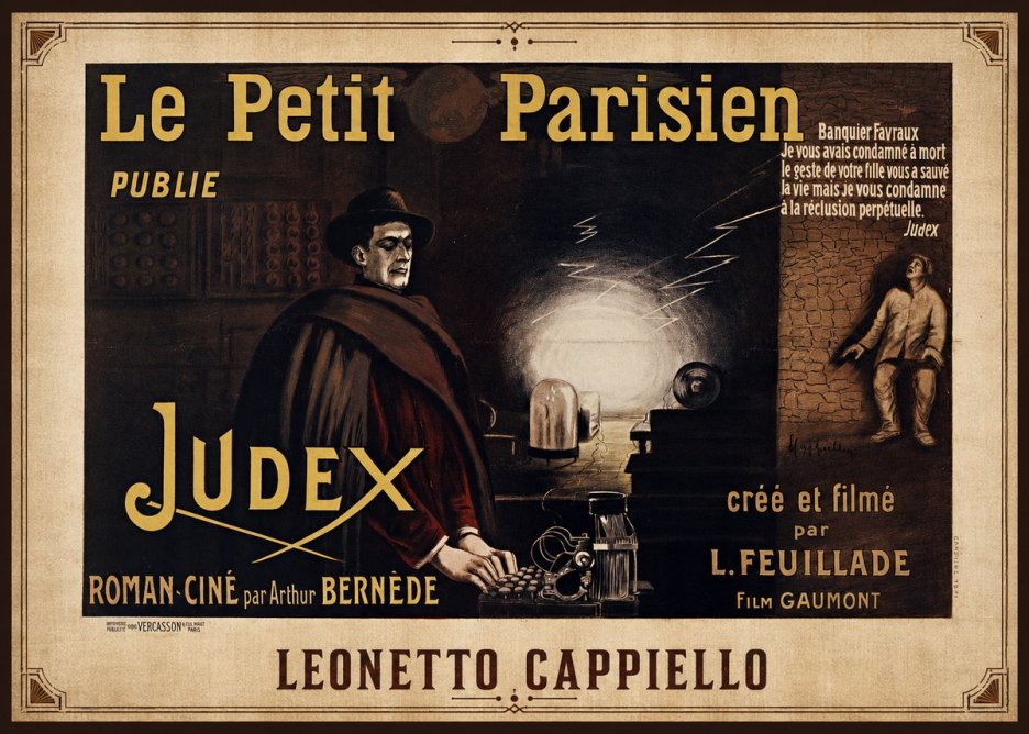 Leonetto Cappiello Judex No1 - Juliste