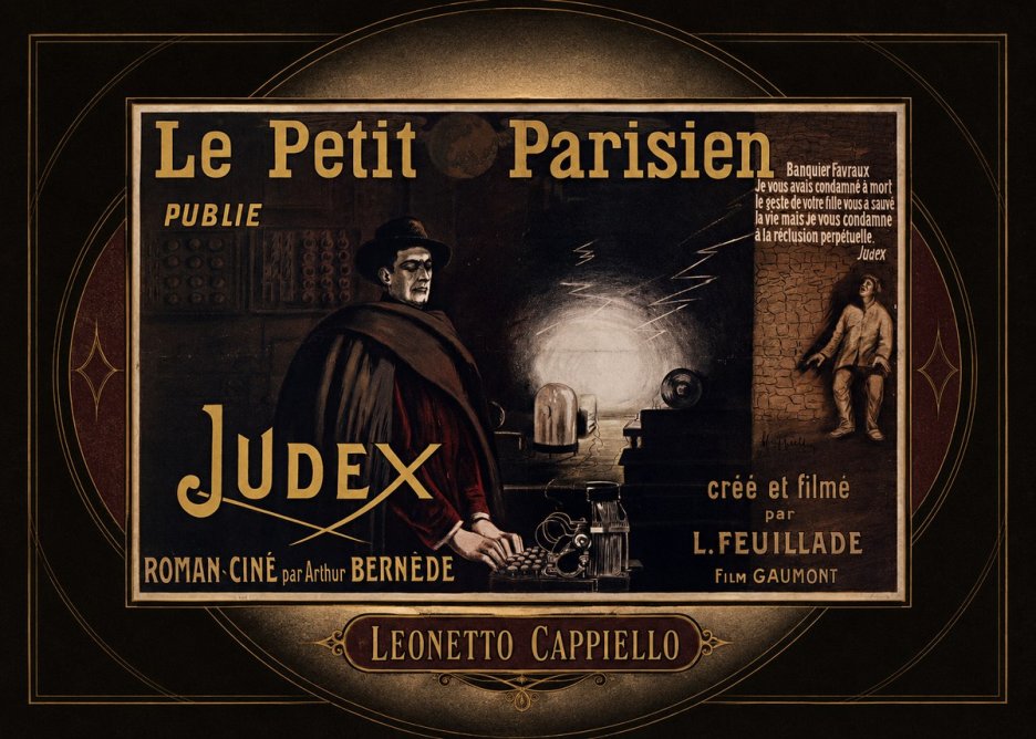 Leonetto Cappiello Judex No4 - Juliste