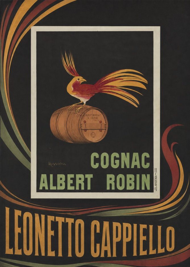 Leonetto Cappiello Cognac Albert Robin No2 - Juliste