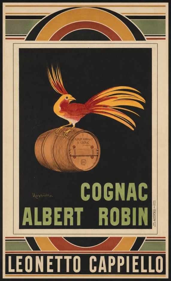 Leonetto Cappiello Cognac Albert Robin No4 - Juliste