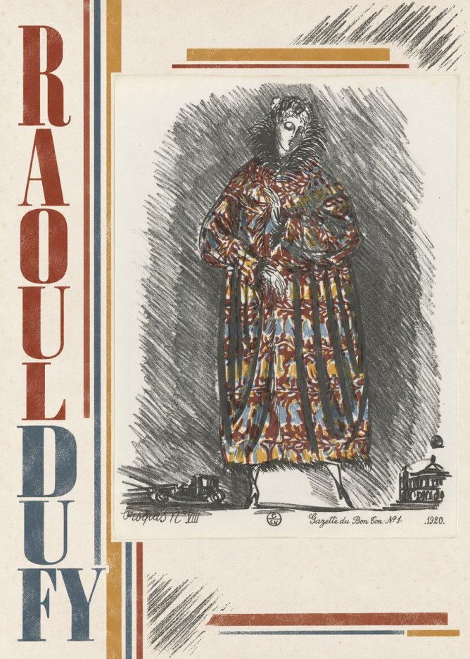 Raoul Dufy Croquis N. Viii No3 - Juliste