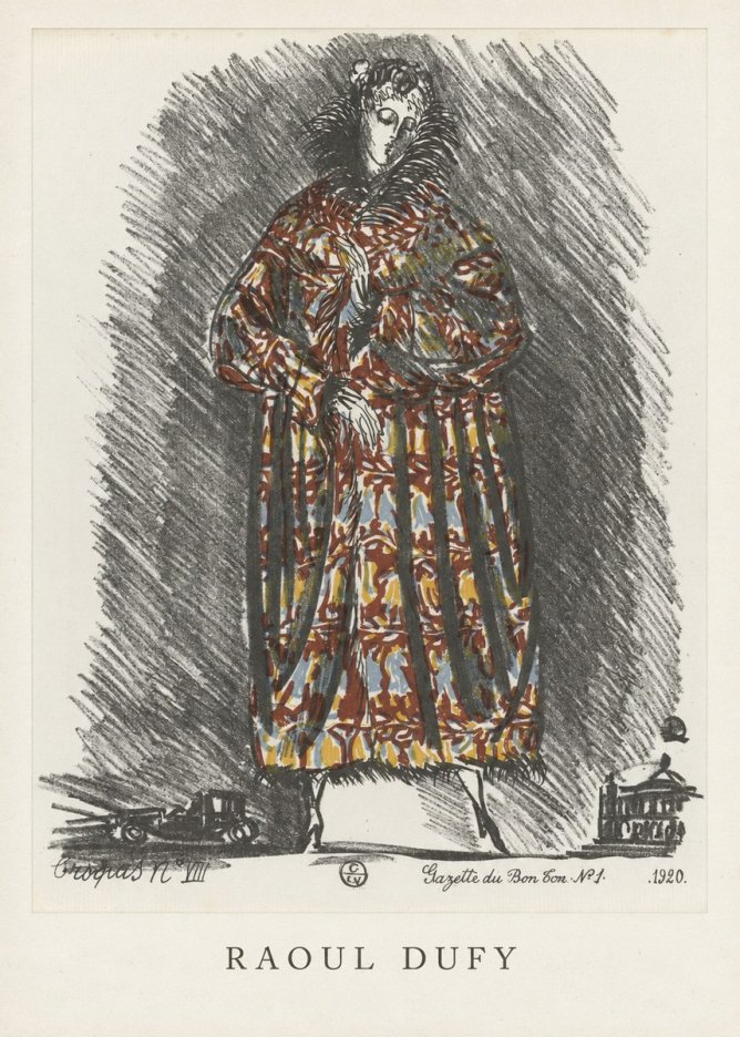 Raoul Dufy Croquis N. Viii No6 - Juliste