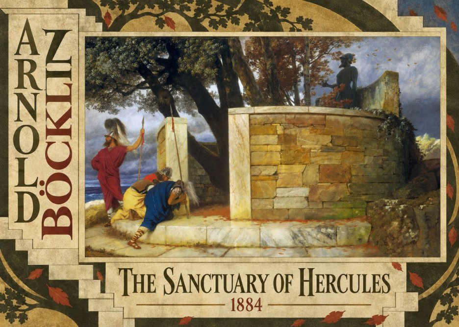 Arnold Böcklin The Sanctuary of Hercules No6 - Juliste