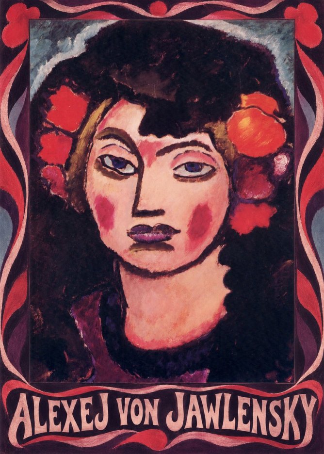 Alexej von Jawlensky Portrait of a Woman No6 - Juliste
