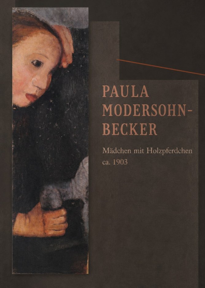 Paula Modersohn-Becker Mädchen Mit Holzpferdchen No4 - Juliste