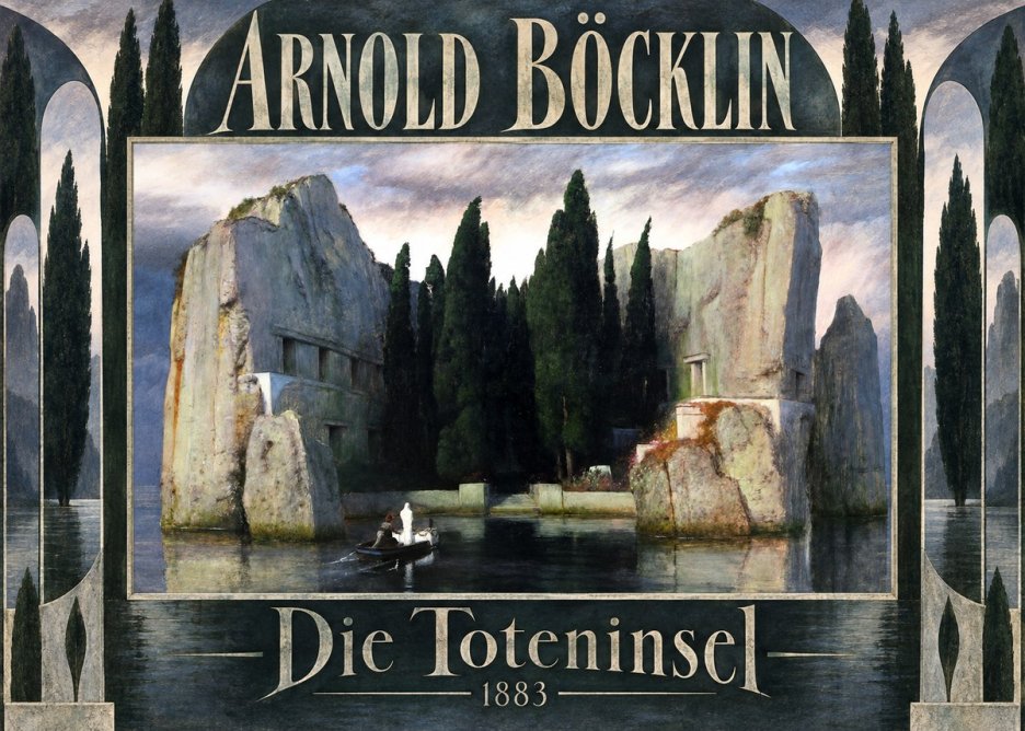 Arnold Böcklin Die Toteninsel VII No5 - Juliste