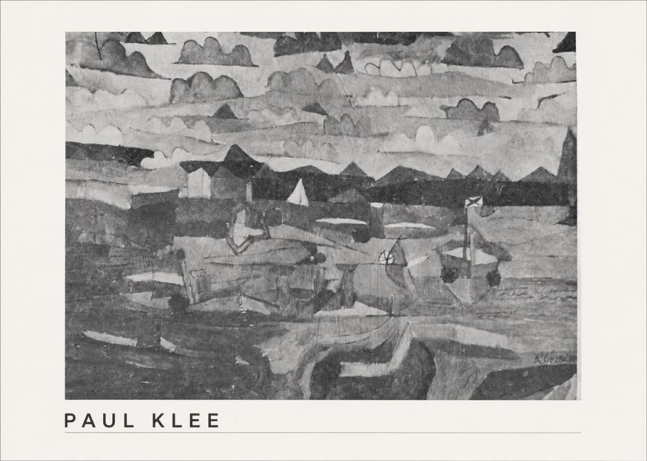 Paul Klee Coastal Landscape No1 - Juliste