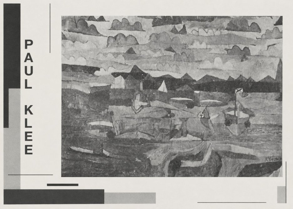 Paul Klee Coastal Landscape No2 - Juliste