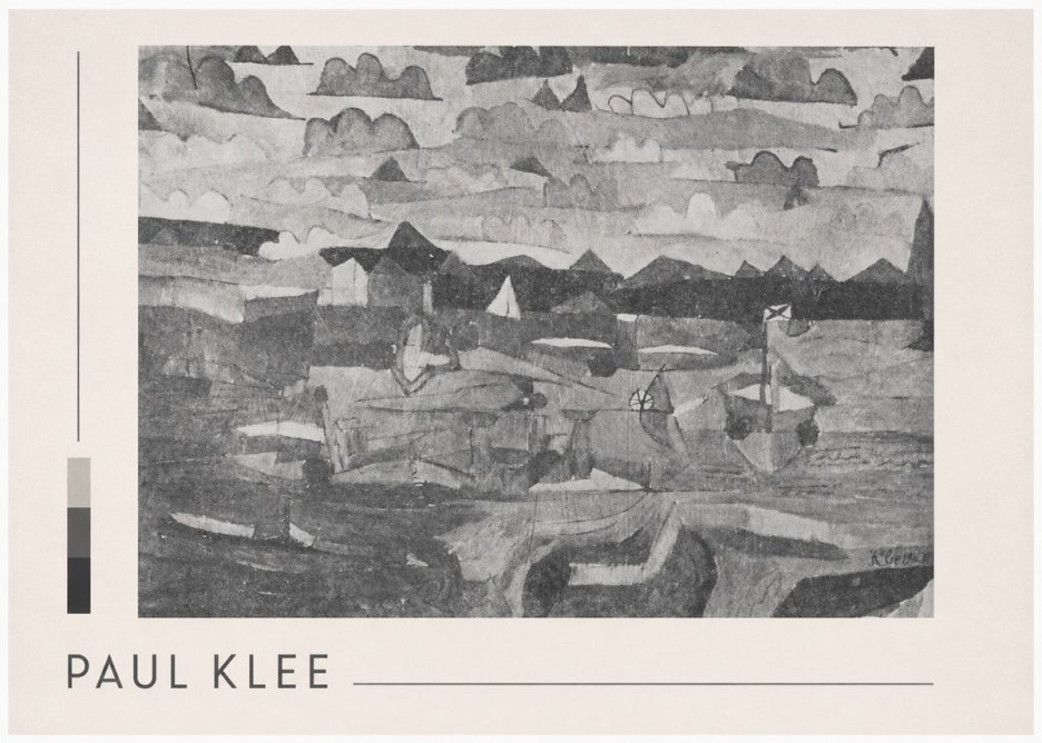 Paul Klee Coastal Landscape No3 - Juliste