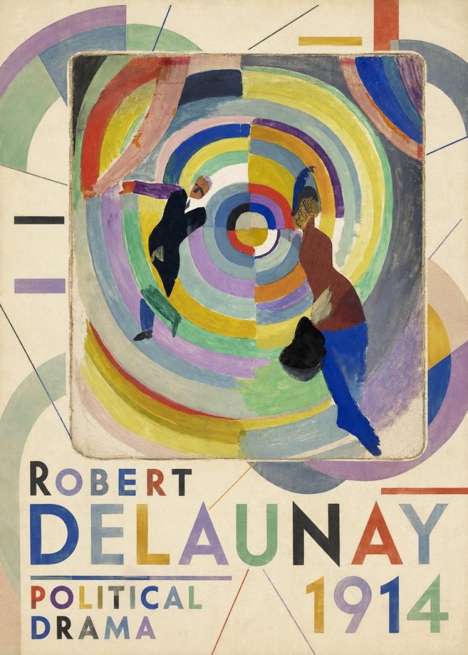 Robert Delaunay Political Drama No4 - Juliste