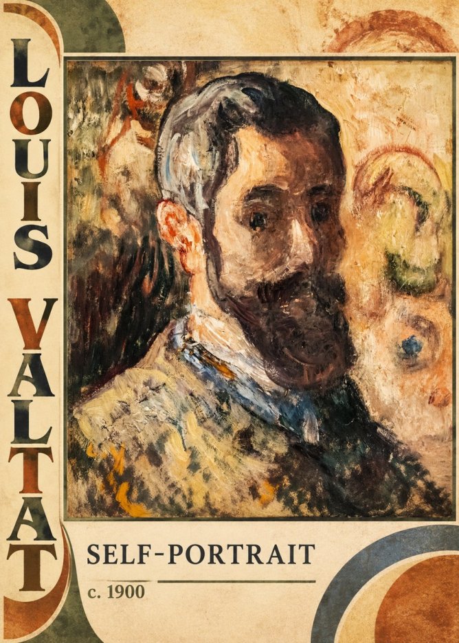 Louis Valtat Self-portrait No5 - Juliste