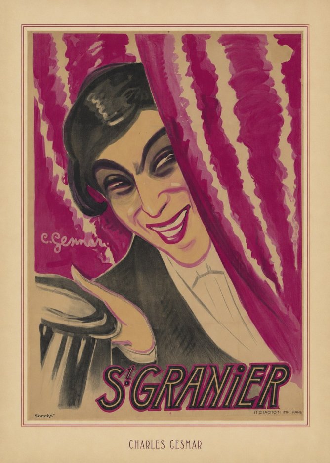 Charles Gesmar S! Granier II No3 - Juliste