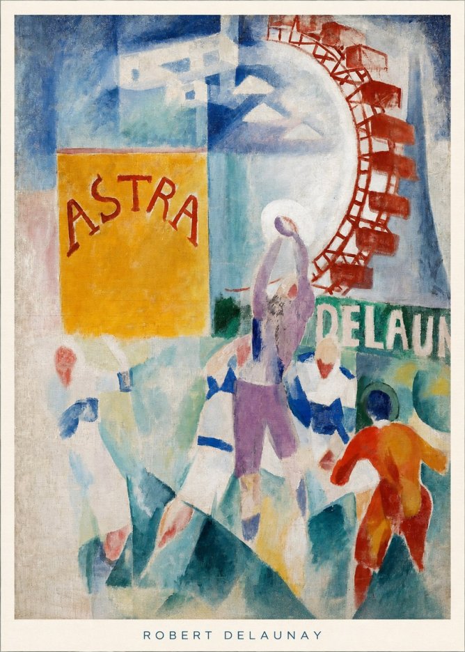 Robert Delaunay Poster for Astra No5 - Juliste