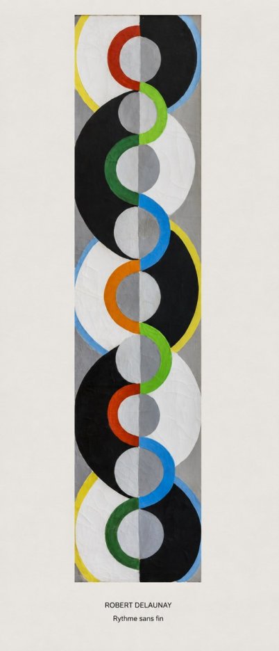Robert Delaunay Rythme Sans Fin III No5 - Juliste