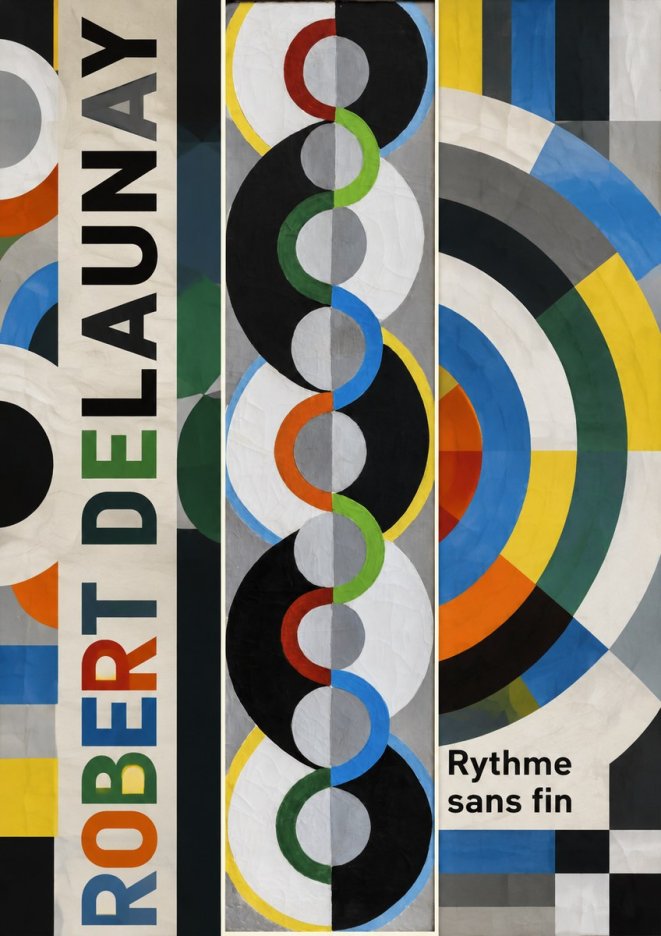 Robert Delaunay Rythme Sans Fin III No6 - Juliste
