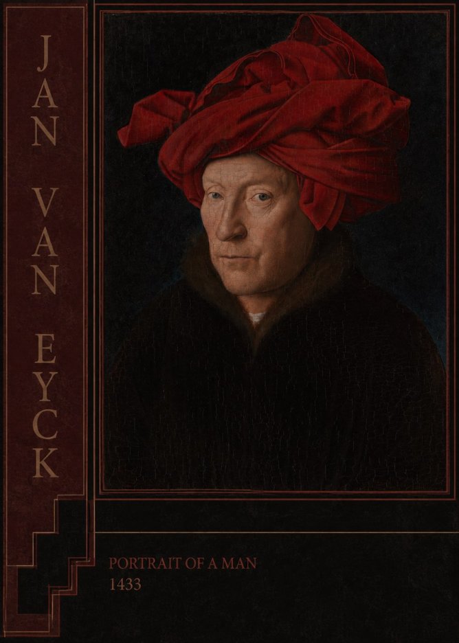 Jan van Eyck Portrait of a Man IV No2 - Juliste