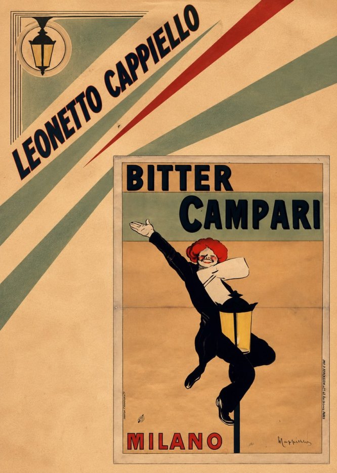 Leonetto Cappiello Bitter Campari II No5 - Juliste