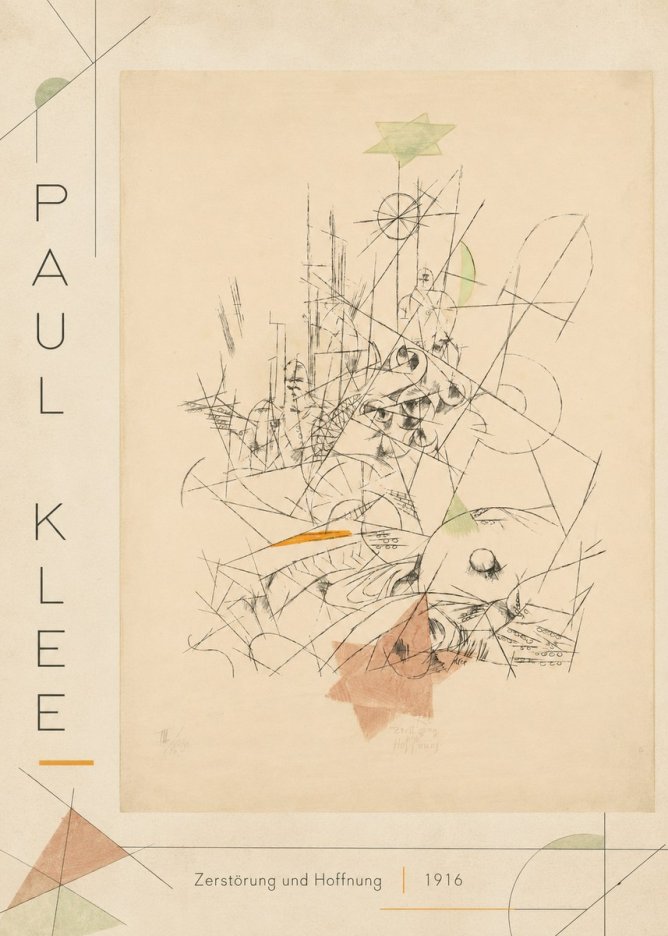 Paul Klee Zerstörung Und Hoffnung II No2 - Juliste
