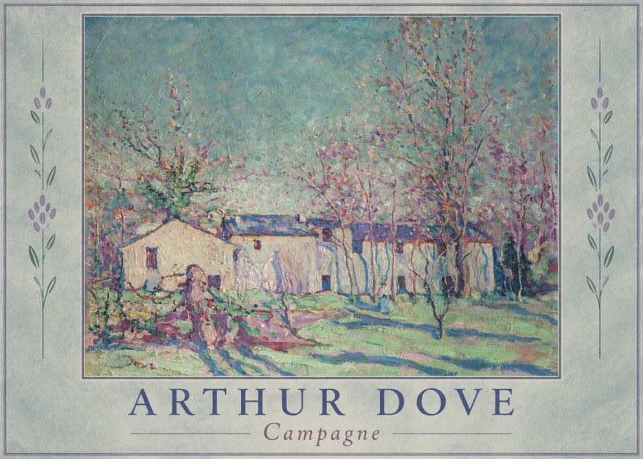 Arthur Dove Campagne No1 - Juliste