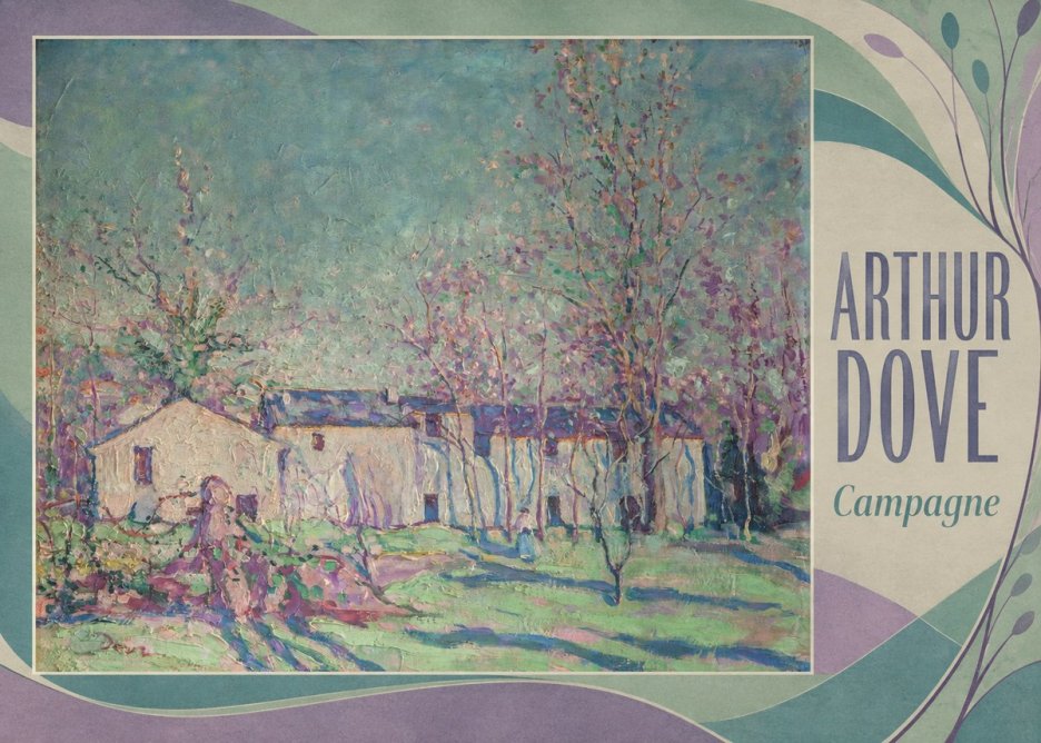 Arthur Dove Campagne No2 - Juliste