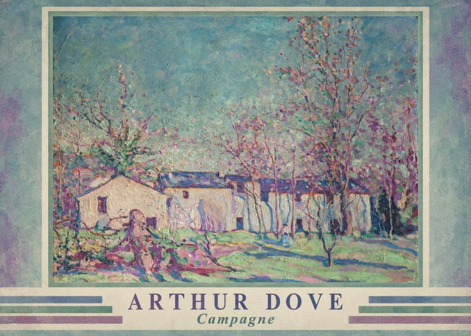 Arthur Dove Campagne No3 - Juliste