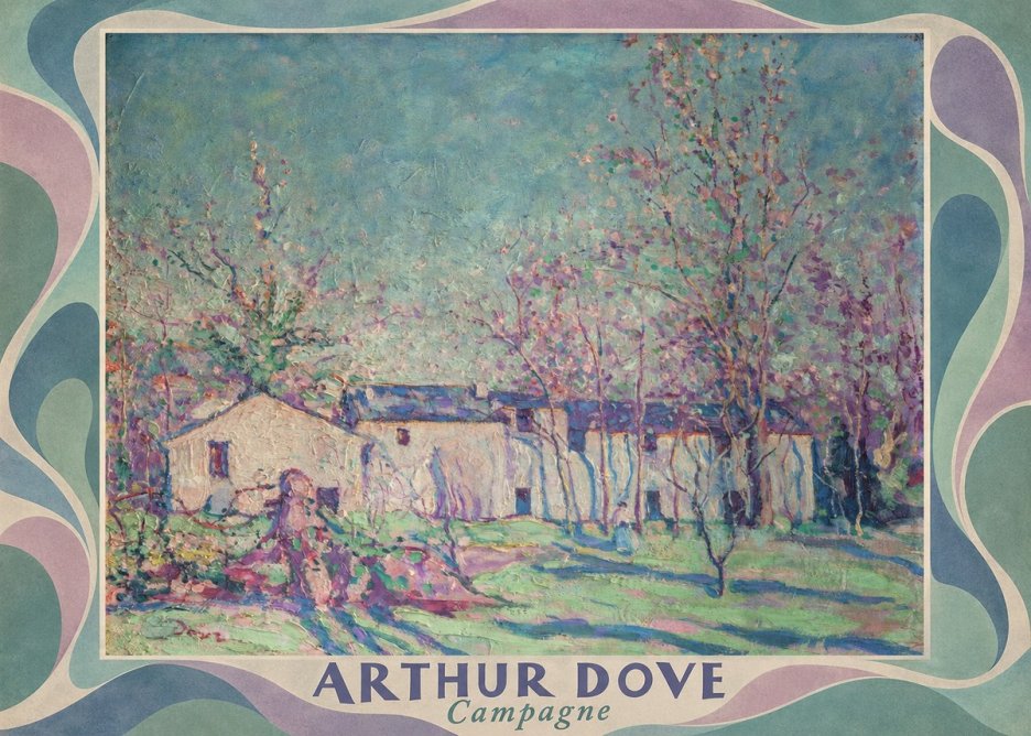 Arthur Dove Campagne No4 - Juliste