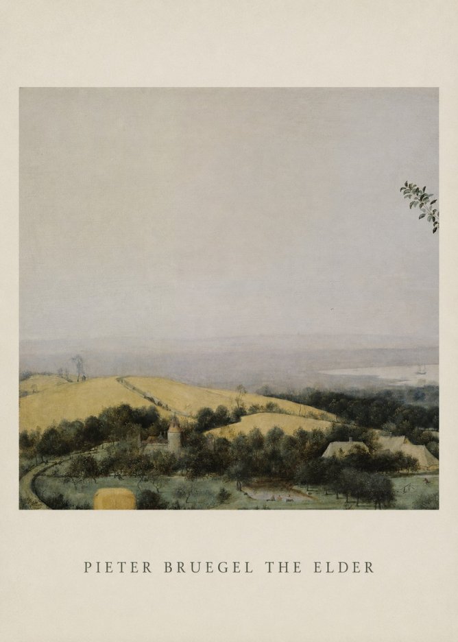 Pieter Bruegel The Harvesters VI No4 - Juliste