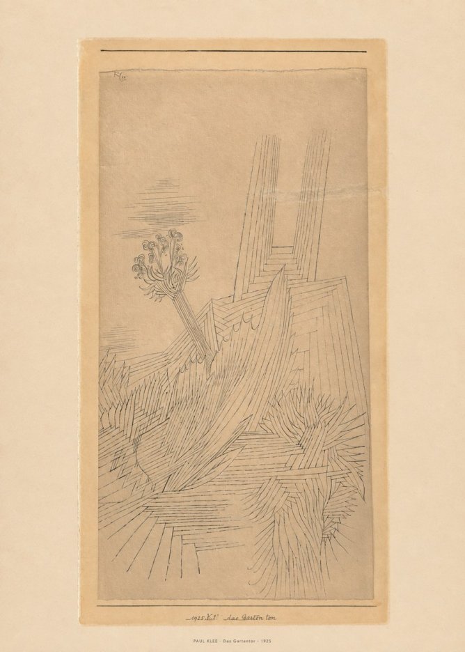 Paul Klee Das Gartentor I No4 - Juliste