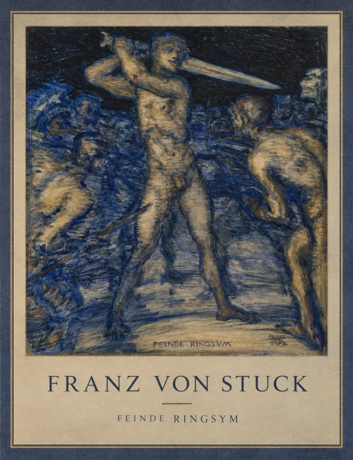 Franz von Stuck Feinde Ringsym No1 - Juliste